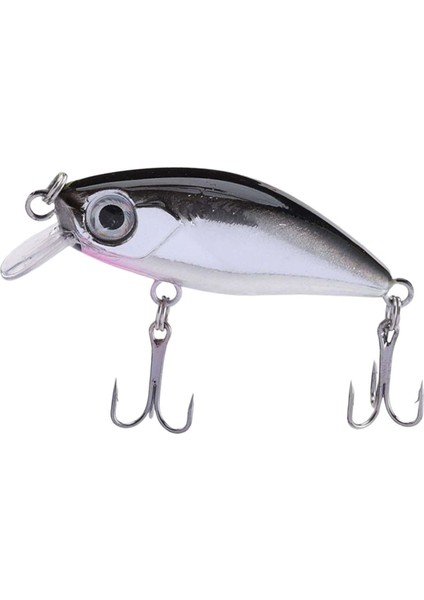 Minnow Hook Crankbait 4.5cm/4.5g Bas Swimbait 3D Gözler Submerged Siyah (Yurt Dışından) modelleri