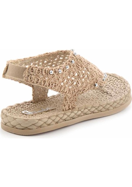 Nude Örgü Kadın Sandalet K05349362516 fırsatları