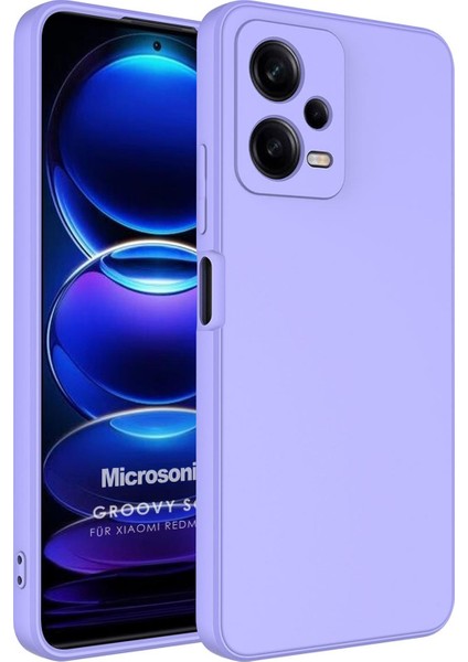 Xiaomi Redmi Note 12 Pro Kılıf Groovy Soft Lila