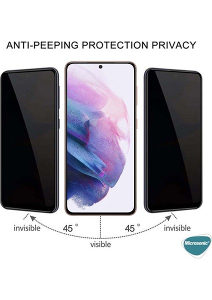 Infinix Note 11 Pro Privacy 5d Gizlilik Filtreli Cam Ekran Koruyucu Siyah