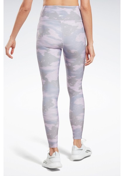 Wor Camo Tight Açık Mor Kadın Tayt