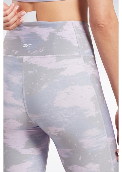 Wor Camo Tight Açık Mor Kadın Tayt
