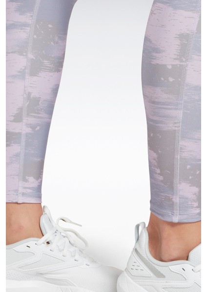 Wor Camo Tight Açık Mor Kadın Tayt