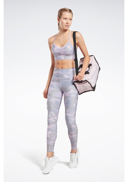 Wor Camo Tight Açık Mor Kadın Tayt