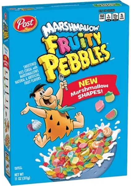 Marshmallow Fruity Pebbles Gluten Free Cereal 311 gr