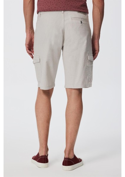 Man 1 Erkek Dokuma Şort Taş fırsatları