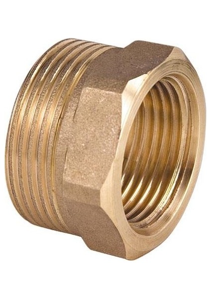 ( 50 Adet ) 3/8 x 1/8 Sarı Orantılı Nipel