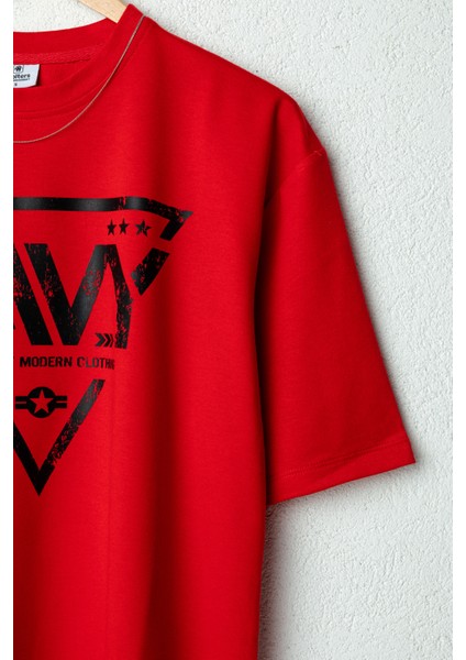 Erkek Navy Oversize Baskılı Pamuklu Bisiklet Yaka Kısa Kollu T-Shirt modelleri