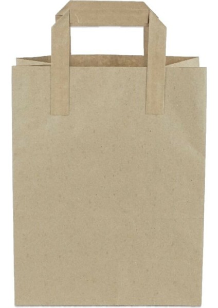 Kraft Çanta 22X28 - 25ADET Flat Saplı fiyatları