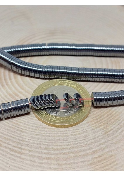 Hematit Taşı Dizi 6*1mm (36805) fiyatları