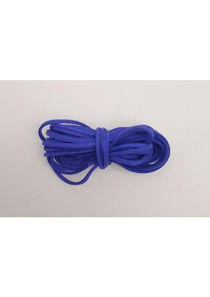 5 Metre Saks Mavi Nubuk Deri Ip No:21