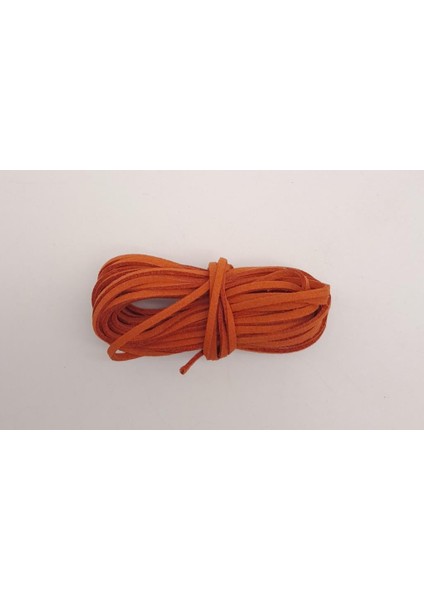 5 Metre Kiremit Renk Nubuk Deri Ip No:20