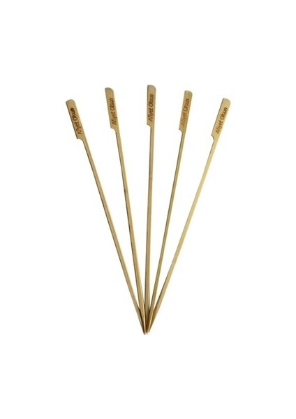 Bambu Çöp Şiş 25 Cm 250'Lı- Afiyet Olsun