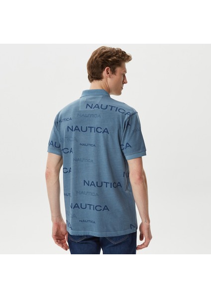 Nautıca Erkek Mavi Classic Fıt Kısa Kollu Polo K35407T.4GP fiyatları