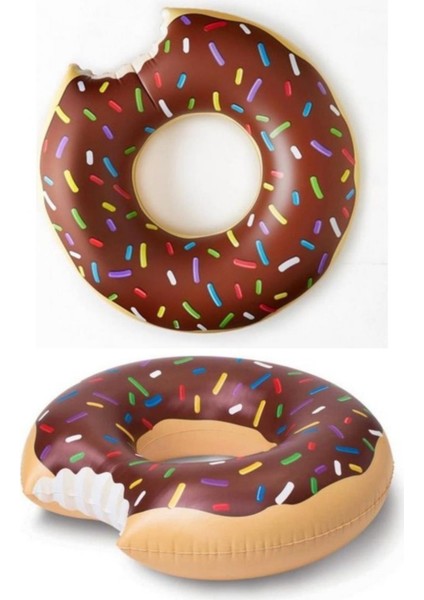 Şişme Donut Simit, Havuz Simidi, Çocuk Deniz Simidi, Şişme Plaj Simit 55CM