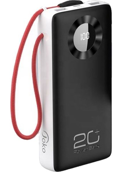 J08 Powerbank 20.000 mAh