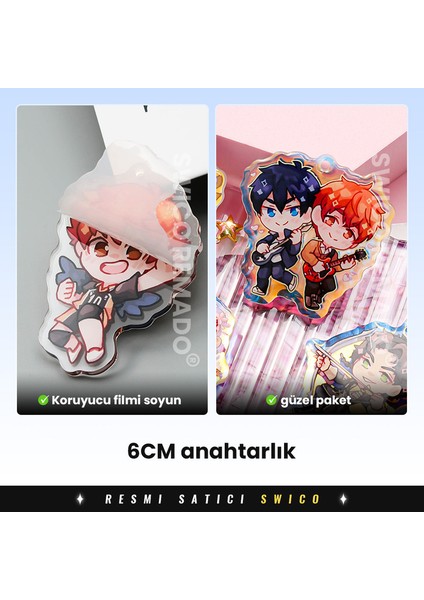 Akrilik Sevimli Karikatür Anahtarlık (Yurt Dışından) fiyatları