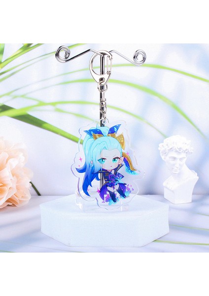 Akrilik Sevimli Karikatür Anahtarlık (Yurt Dışından)