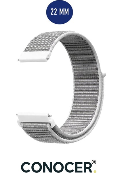 Haylou Rt LS05S Uyumlu Yüksek Kalite 22MM Hasır Dokuma Kordon Kayış