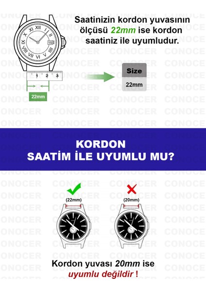 Samsung Gear S3 Frontier-Classic/ Samsung Galaxy Watch 3 (45MM)- Watch 1 (46MM) Desenli Kordon
