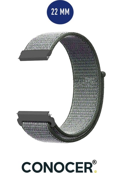 Qcy Gtc Uyumlu Yüksek Kalite 22MM Hasır Dokuma Kordon Kayış