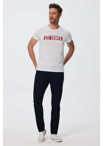 Ranı Erkek O Yaka T-Shirt Beyaz