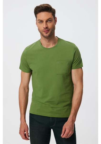 Twıngo Erkek O Yaka Pike T-Shirt Yeşil fiyatları