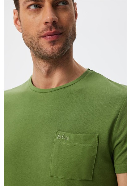 Twıngo Erkek O Yaka Pike T-Shirt Yeşil indirimleri