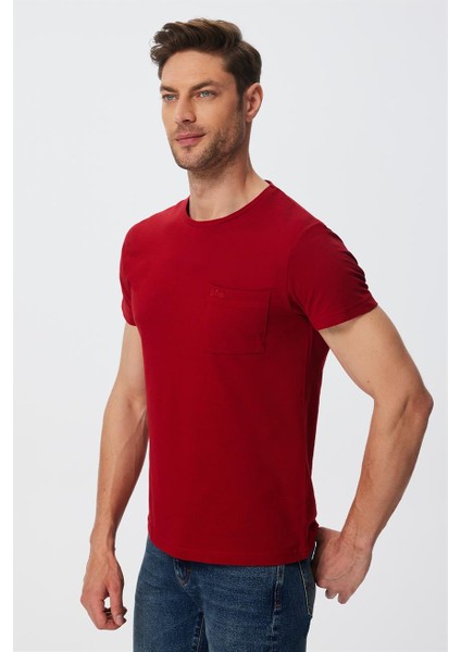 Twıngo Erkek O Yaka Pike T-Shirt Kırmızı modelleri