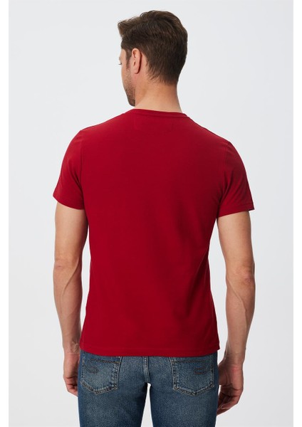 Twıngo Erkek O Yaka Pike T-Shirt Kırmızı fırsatları