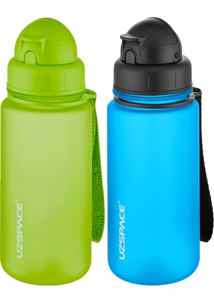 2'li Pipetli Tritan Matara Seti 400 ml Fiftyfifty