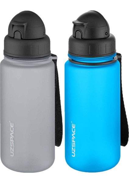 2'li Pipetli Tritan Matara Seti 400 ml Fiftyfifty