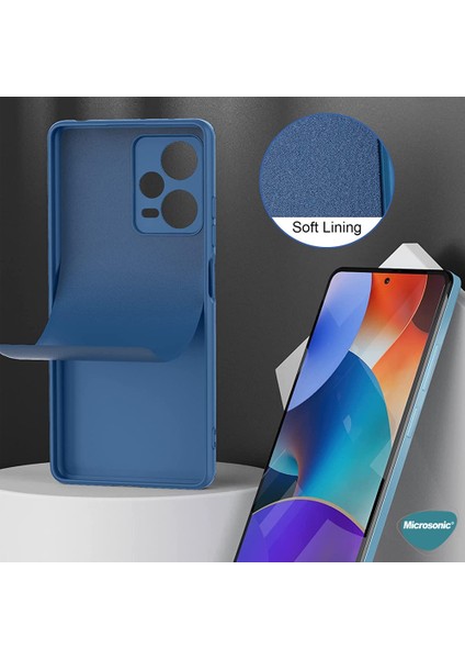 Xiaomi Redmi Note 12 Pro Kılıf Groovy Soft Siyah