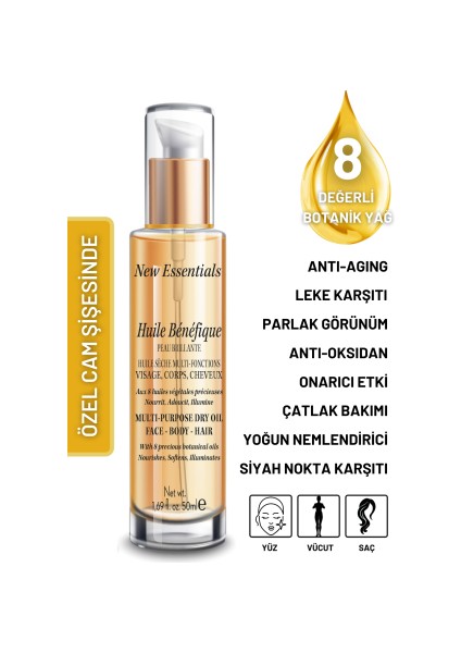 Nemlendirici ve Onarıcı Çok Amaçlı Kuru Yağ - Saç Cilt & Vücut Bakım - 50 ml fiyatları