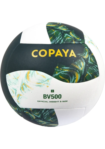 Copaya Plaj Voleybolu Topu - Yeşil / Beyaz - Hibrit