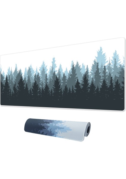 Pro Misty Forest 90X40 cm Speed Gamer Oyuncu Mousepad Mouse Pad