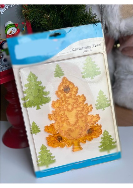 Yılbaşı Büyük Çam Ağacı Model Kek Pasta Kurabiye Şeker Hamuru Şekil Kalıbı Kupat Kalıp fiyatları