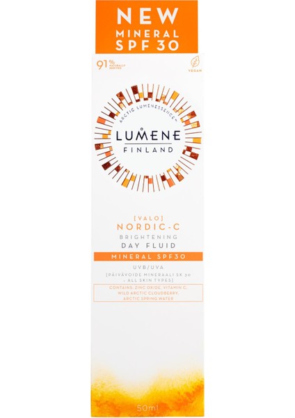 Brightening Day Fluid Mineral SPF30 - Vitamin-C Aydınlatıcı & Leke Karşıtı Nemlendirici SPF30 50 ml