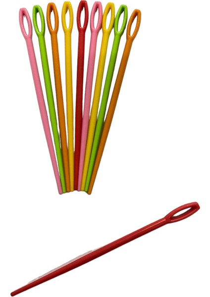 Plastik Yün Iğnesi 9cm 10'lu