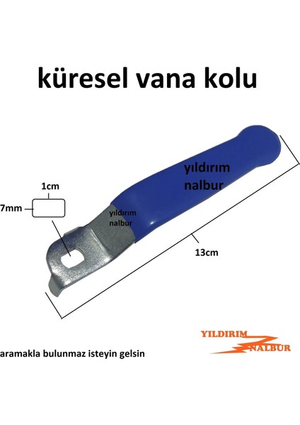 5 Adet Küresel Vana Kolu 1 Parmak Büyük 7X10 Kollu Vana Kolu Doğalgaz Vana fiyatları
