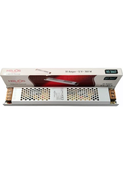 12V 30A Metal Slim Kasa Adaptör
