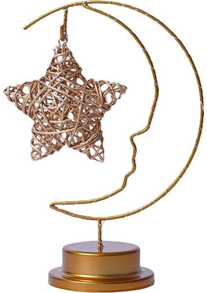 Asılı Dekor Dekorasyonları Başucu Işık Hediye Aile Ofisi Rattan Yıldızları (Yurt Dışından)