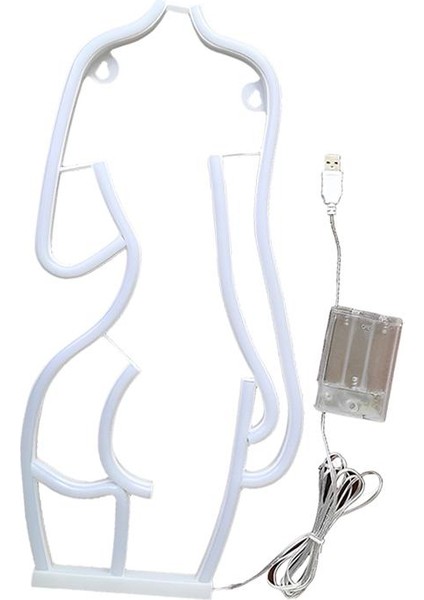 Lady Back Neon Sign Masa Lambası Dekoratif Klub Partisi Için Dekoratif Işık 19.5cmx2cmx41.5cm (Yurt Dışından) fiyatları