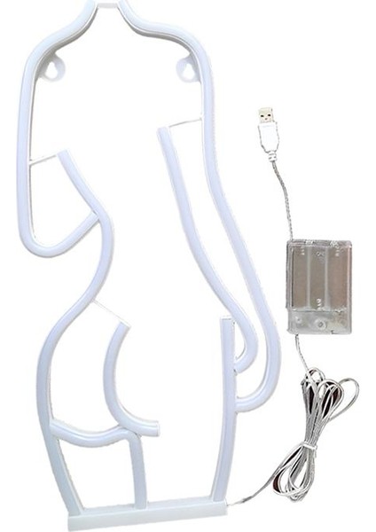 Lady Back Neon Sign Masa Lambası Dekoratif Klub Partisi Için Dekoratif Işık 19.5cmx2cmx41.5cm (Yurt Dışından) fırsatları