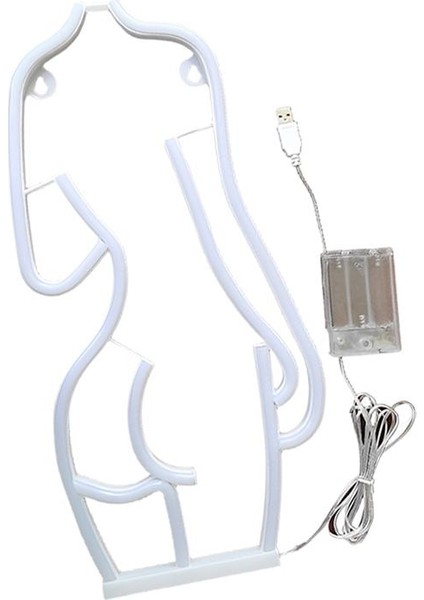 Lady Back Neon Sign Masa Lambası Dekoratif Klub Partisi Için Dekoratif Işık 19.5cmx2cmx41.5cm (Yurt Dışından) indirimleri