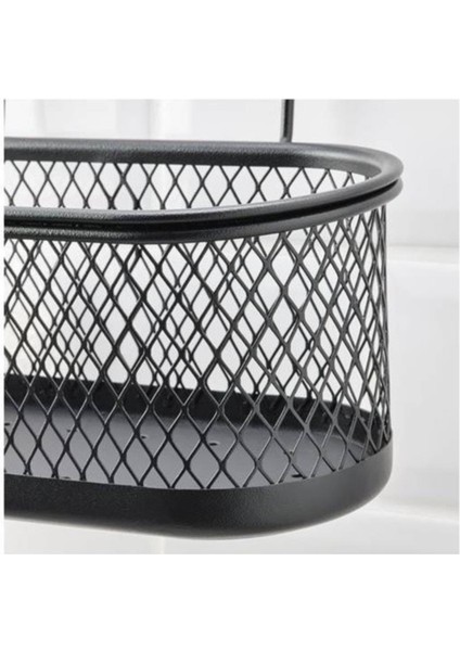 Hultarp Baharat Rafı, Siyah 31X16 cm - Tezgah Arası Metal Tel Sepe fiyatları