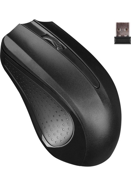 SM-537 Usb Siyah 2.4Ghz Kablosuz Mouse