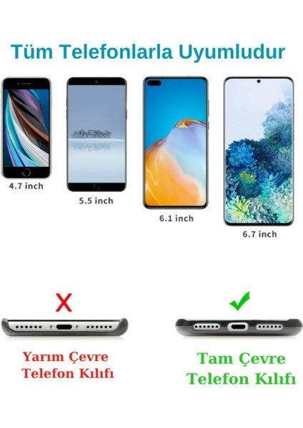 Telefon Ipi Boyun Askısı Tüm Kılıflara Uyumlu Siyah