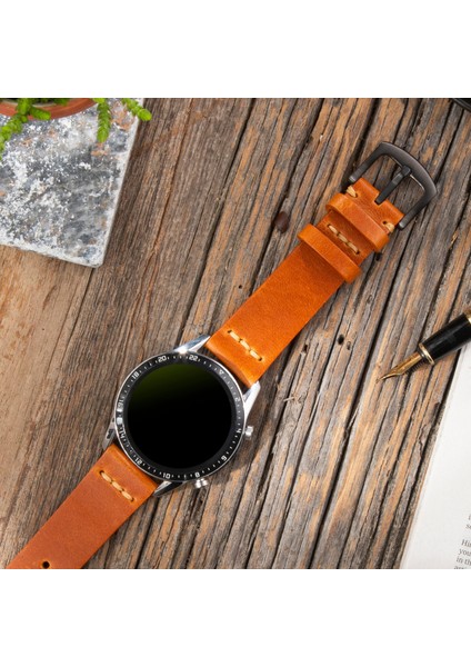 Huawei Watch Hakiki Deri Kordon Watch GT4 GT5 Gt 2 3 4 5 Pro 46mm Se 2e Elite Gt2 E Gt2e Gt2pro Gt3 Pro Gt3pro Huawei Watch 4 Pro Ultimate Deri Kordon Kayış 46 22mm