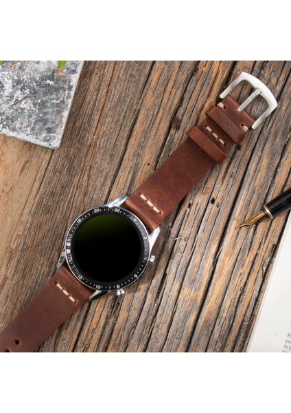 Huawei Watch Hakiki Deri Kordon Watch GT4 GT5 Gt 2 3 4 5 Pro 46mm Se 2e Elite Gt2 E Gt2e Gt2pro Gt3 Pro Gt3pro Huawei Watch 4 Pro Ultimate Deri Kordon Kayış 46 22mm indirimleri